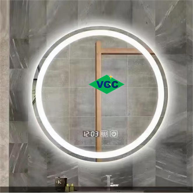 Round Wall Mounted Mirror Led Bath Mirrors