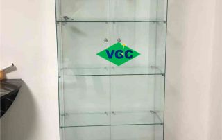 Easy Install Glass Display Cases