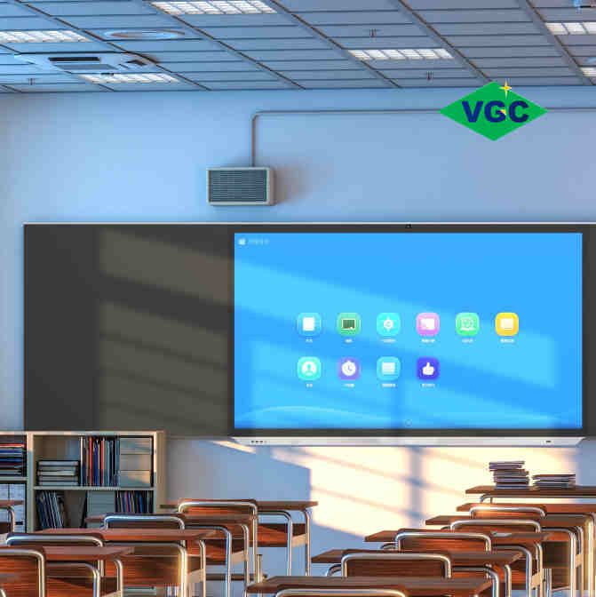 Intelligent blackboard AG glass